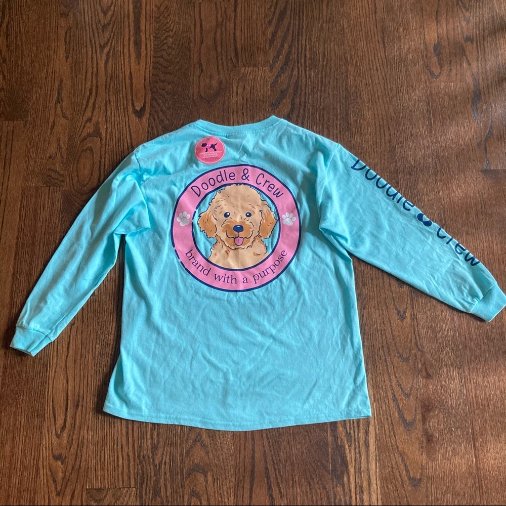 Simply Southern Doodle Crew Long sleeve tee YM